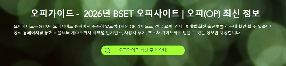 오피사이트